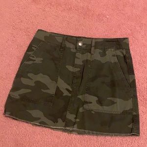 Army Jean Skirt